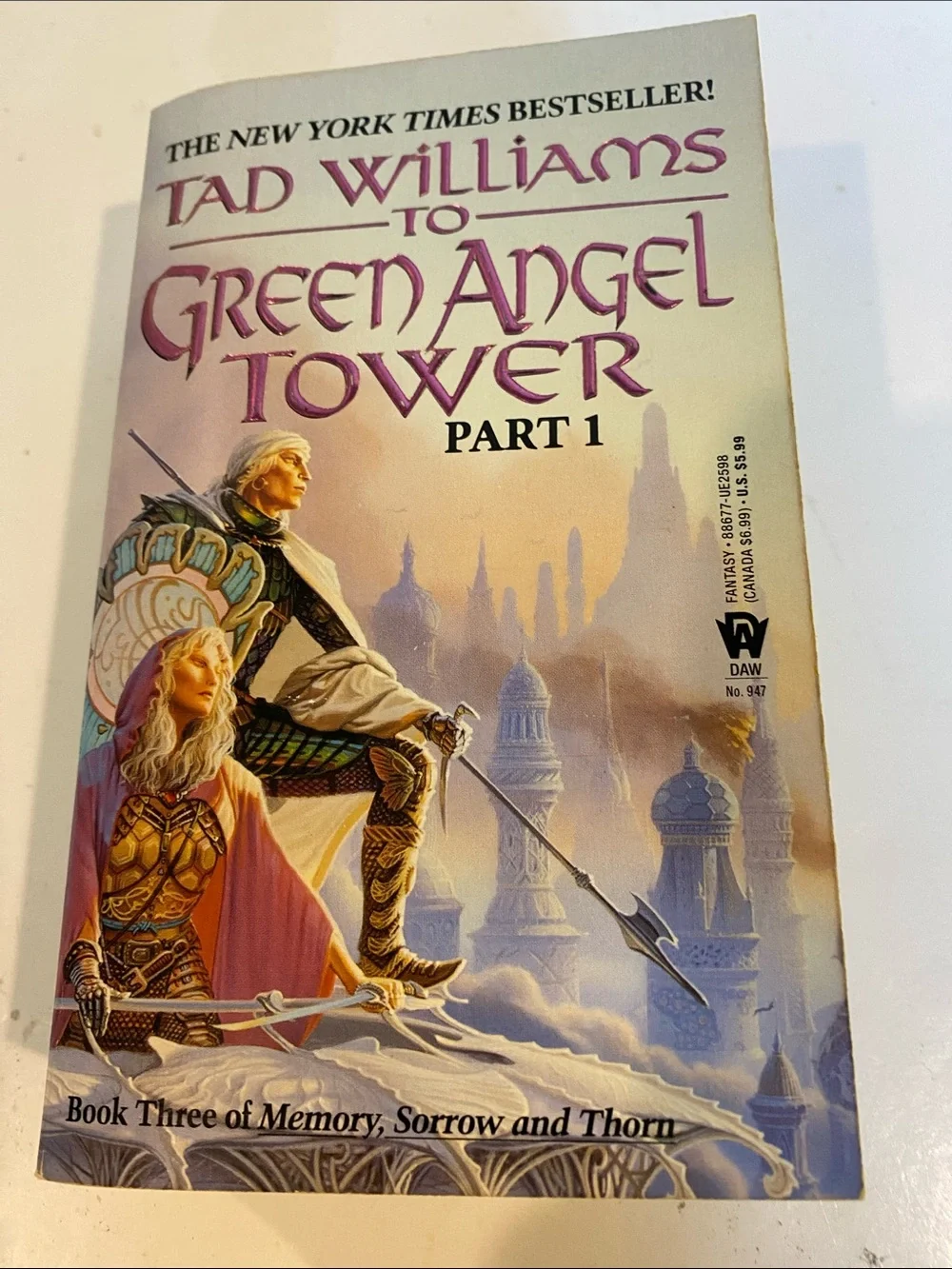 “To Green Angel Tower,” Part 1